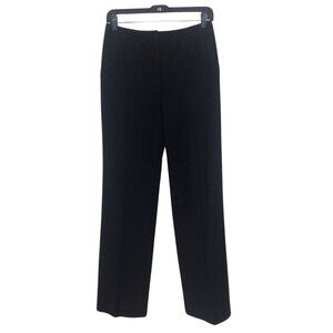 Talbots Pants Women’s 4 Black Wool Trousers Lined Made in Italy Work Career